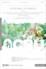 A Festival of Carols SATB choral sheet music cover Thumbnail